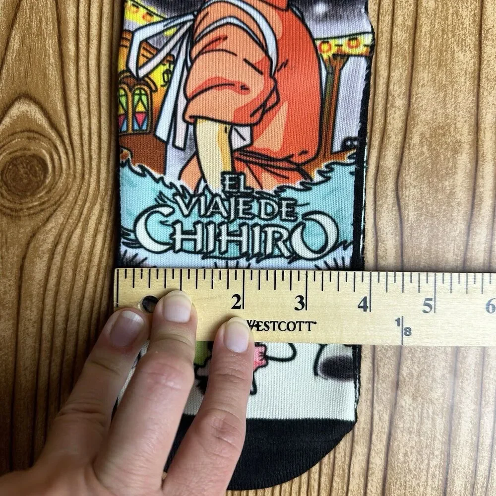 Studio Ghibli Spirited Away‎ Crew Socks Spot Sprite No Face Chihiro Unisex